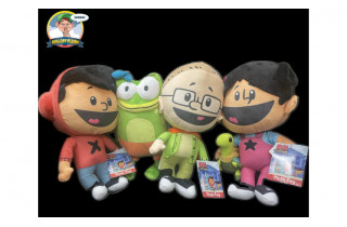PBS LICENSED PLUSH, XAVIER RIDDLE & LET'S GO LUNA