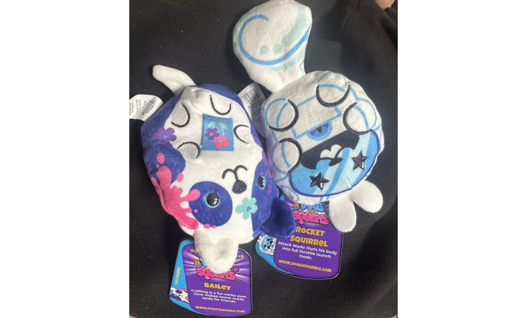 CATS VS PICKLE 3" BEANIE PLUSH-100ct Case - $0.45 ea