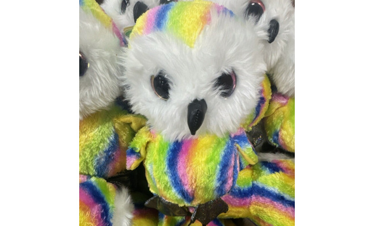 9" Plush Owl - 30 ct case