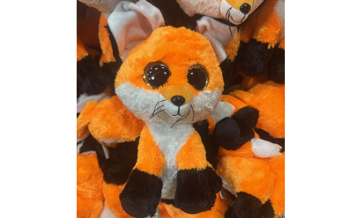 9" Plush Fox - 18 ct case