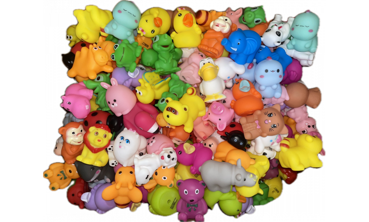 2" ANIMAL MIX-400ct Case  - $0.31 ea