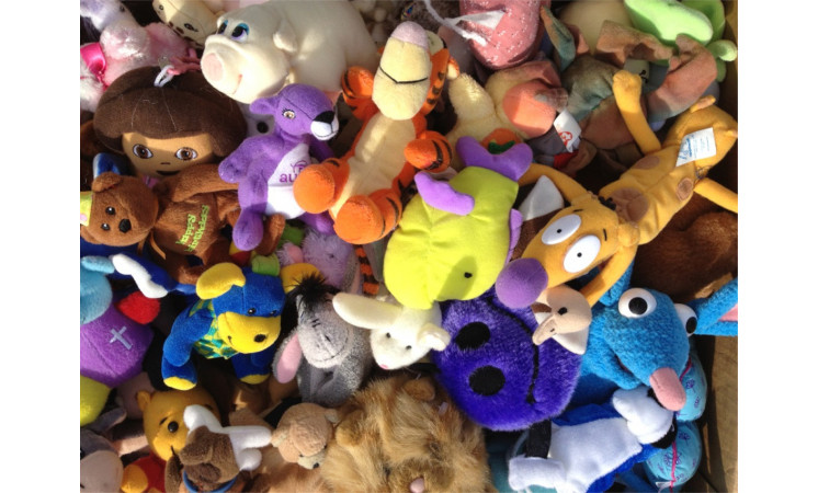 3-5" PLUSH - 300ct Case - $0.78 ea