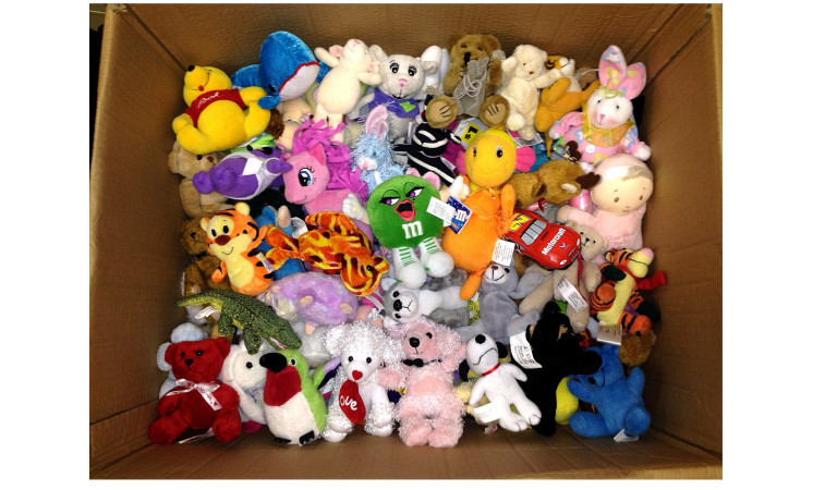 3-5" PLUSH - 300ct Case - $0.78 ea