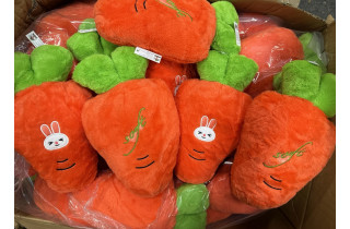 10" Carrot Plush - 124ct Case
