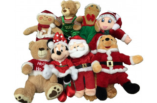 15-18" CHRISTMAS PLUSH-40ct Case - $3.88ea