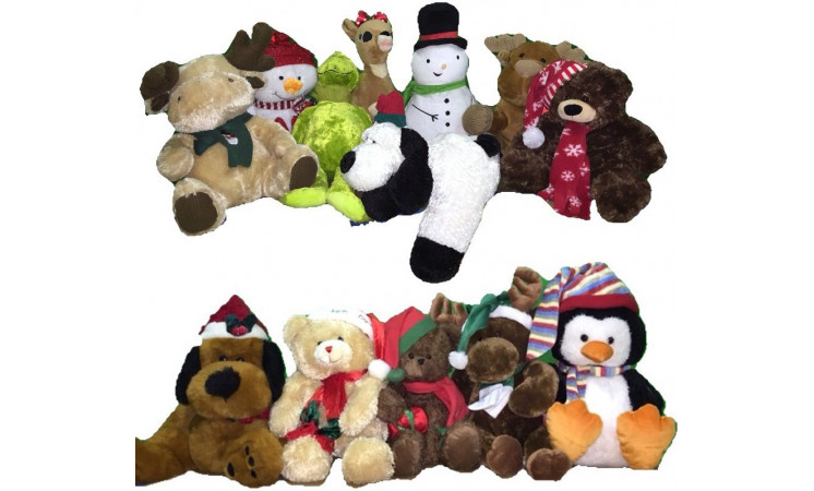 Christmas 19-28" PLUSH-20ct Case - $6.50