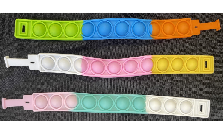 POP BRACELETS 2" CAPSULES - 430ct Case - $0.37ea