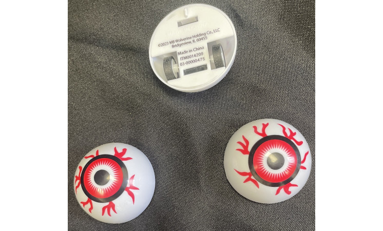 EYEBALL ROLLERS - 2" CAPSULES - 430ct Case - $0.37ea
