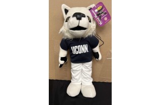 18" UCONN HUSKIE PLUSH-25ct Case - $3.16ea
