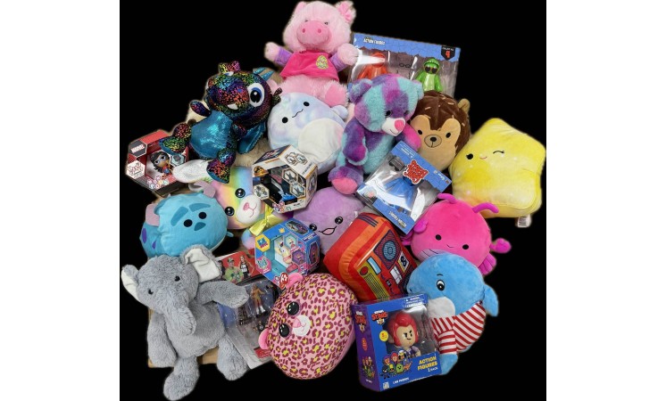 LARGE TOY & PLUSH MIX - 70ct Case - $2.21 ea