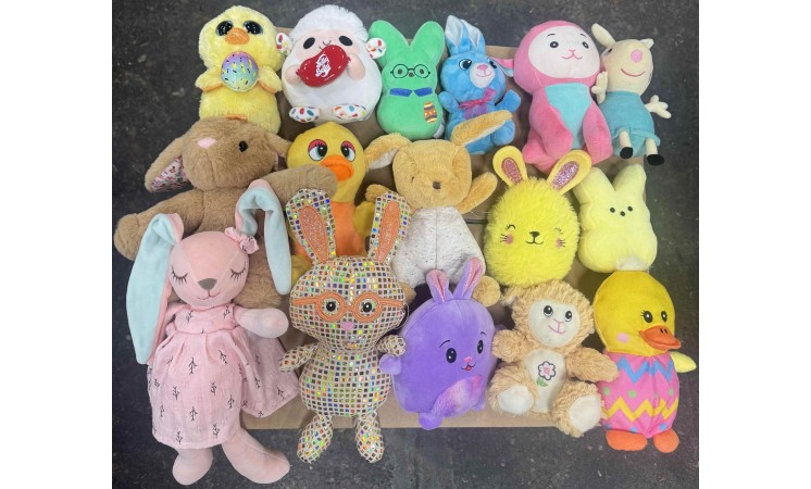 5-9in EASTER/SPRING PLUSH -200ct Case - $2.09 ea