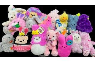 9-14" EASTER - SPRING PLUSH-70ct Case - $2.99ea