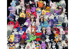 3-5" PLUSH - 300ct Case - $0.83ea