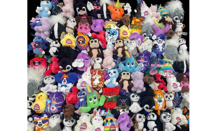 3-5" PLUSH - 300ct Case - $0.83ea