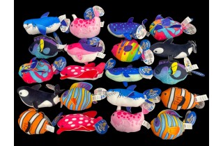 4-5" FISH MIX-130ct Case - $1.13ea