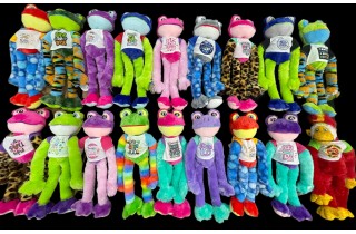 23" FROG PLUSH MIX - 90ct Case - $2.99 ea