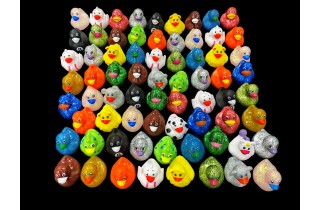 2" DOOR BUSTER DUCK MIX-400ct Case  - $0.28 ea