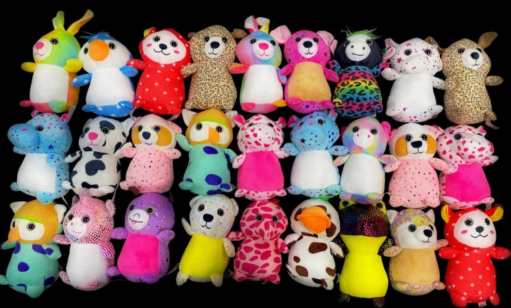 8" PLUSH MIX 160 ct Case - $1.68 ea