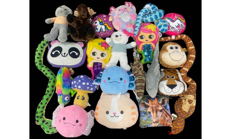 15-20" PLUSH MIX-40ct Case - $4.65ea