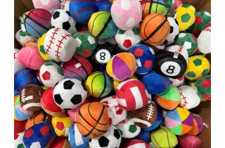 5" Sports Plush - 120ct - $1.75