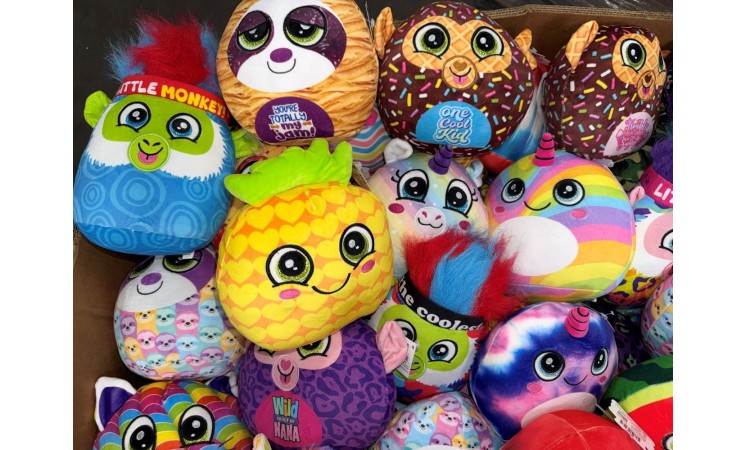 8-10" PLUSH MIX 80 ct Case - $2.25
