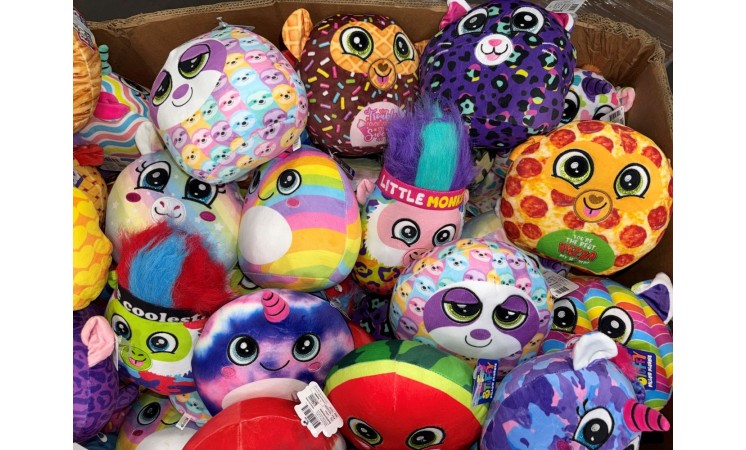 8-10" PLUSH MIX 80 ct Case - $2.25