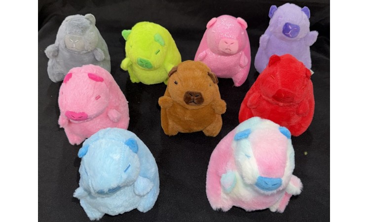 6" CAPYBARA PLUSH - 120ct - $1.67