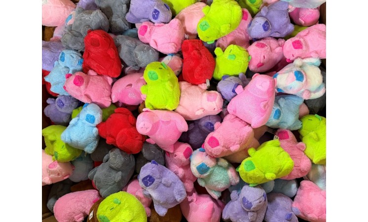 6" CAPYBARA PLUSH - 120ct - $1.67