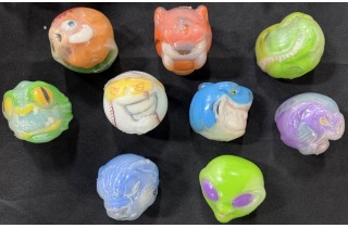 3" Squasherz Squish Balls 144ct case - $1.25ea