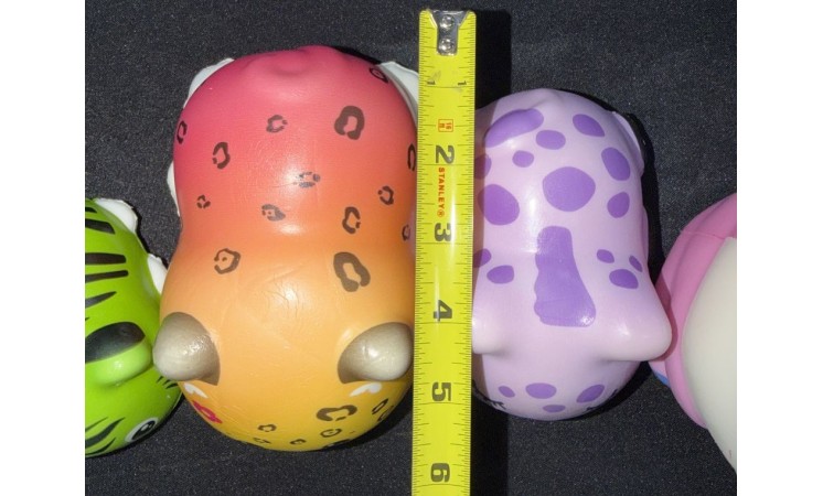 4-8" Animal Squish 100ct case - $1.75ea