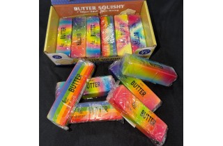 Rainbow Butter Squish 144ct $2.49 ea