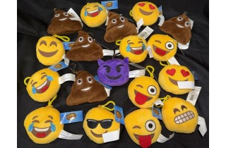 30% OFF - 3.5" EMOJI PLUSH 216ct Case