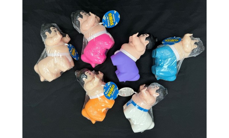 40% Off: 8-9" Rubber Sumo Centaur Mix - 144ct Case  - $0.99 ea