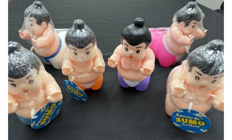 40% Off: 8-9" Rubber Sumo Centaur Mix - 144ct Case  - $0.99 ea