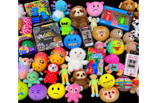 5-8" TOY & PLUSH MIX - 90ct Case $1.52/ea