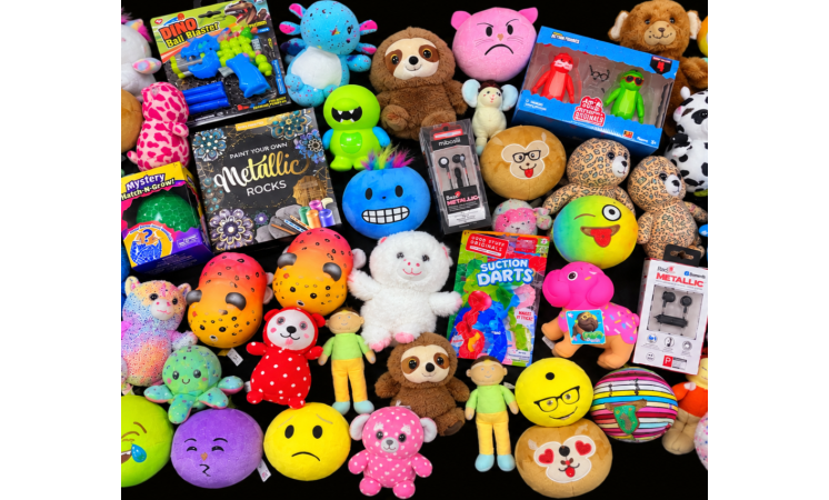 5-8" TOY & PLUSH MIX - 90ct Case $1.52/ea