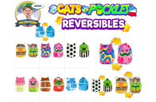 CATS VS PICKLE 6" PLUSH-20ct Case - $0.94 ea