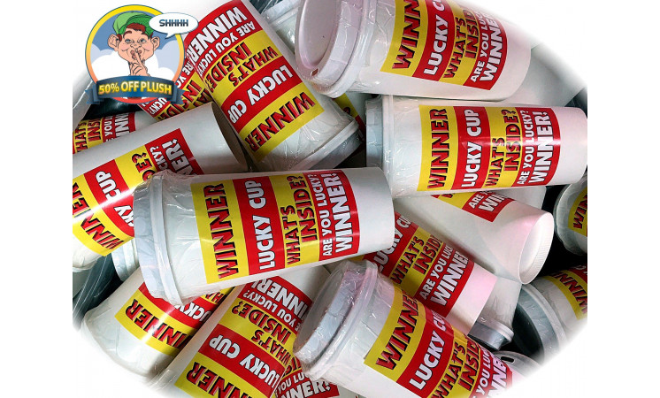 LUCKY CUPS-120ct Case - $2.00ea
